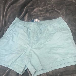 Teal shorts